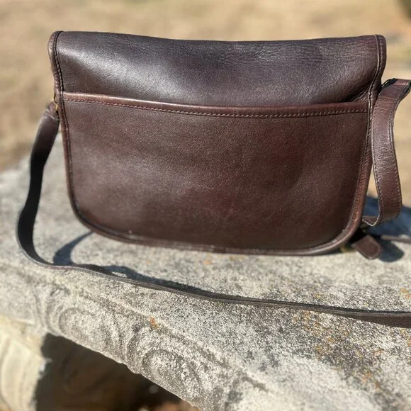 COACH Vintage crossbody city bag Mahogany - Picture 4 of 6